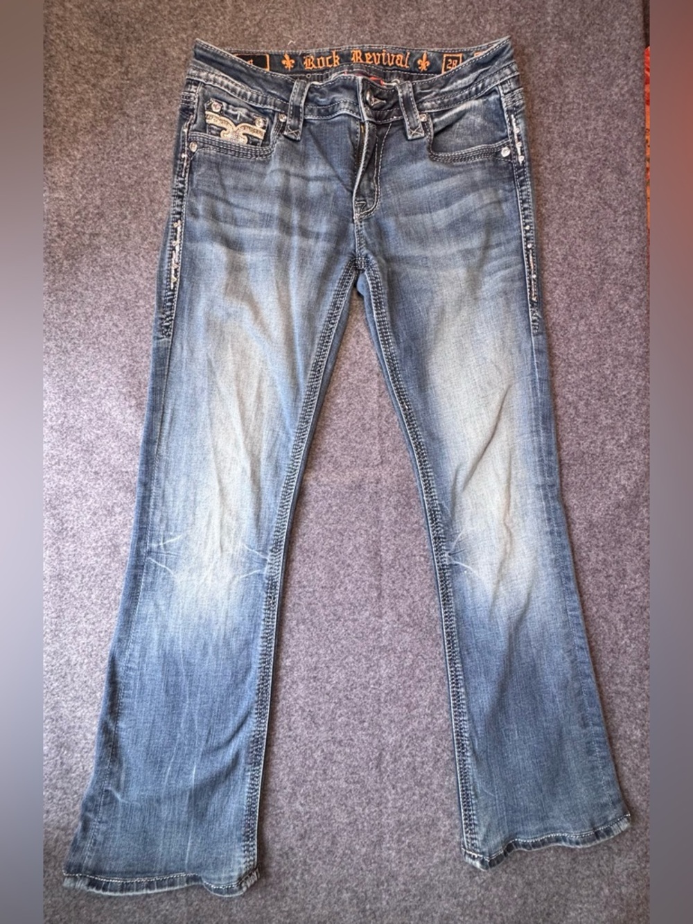 Rock Revival Low Rise Bootcut Jeans
